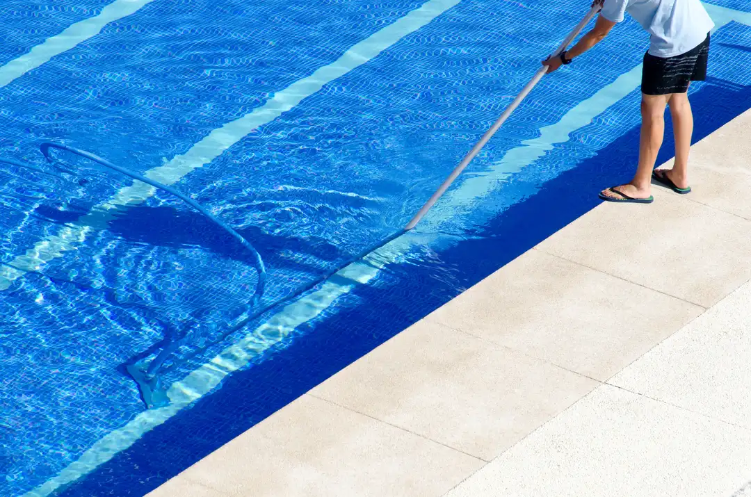 Pool vacuuming in Sterling, VA