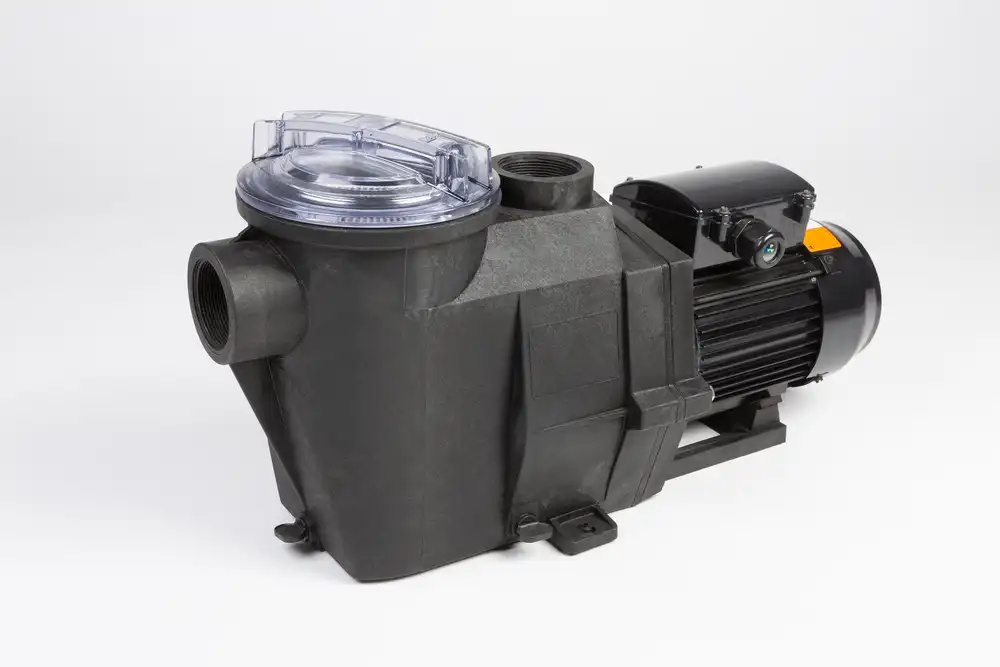 Image of pool pump with pool pump motor