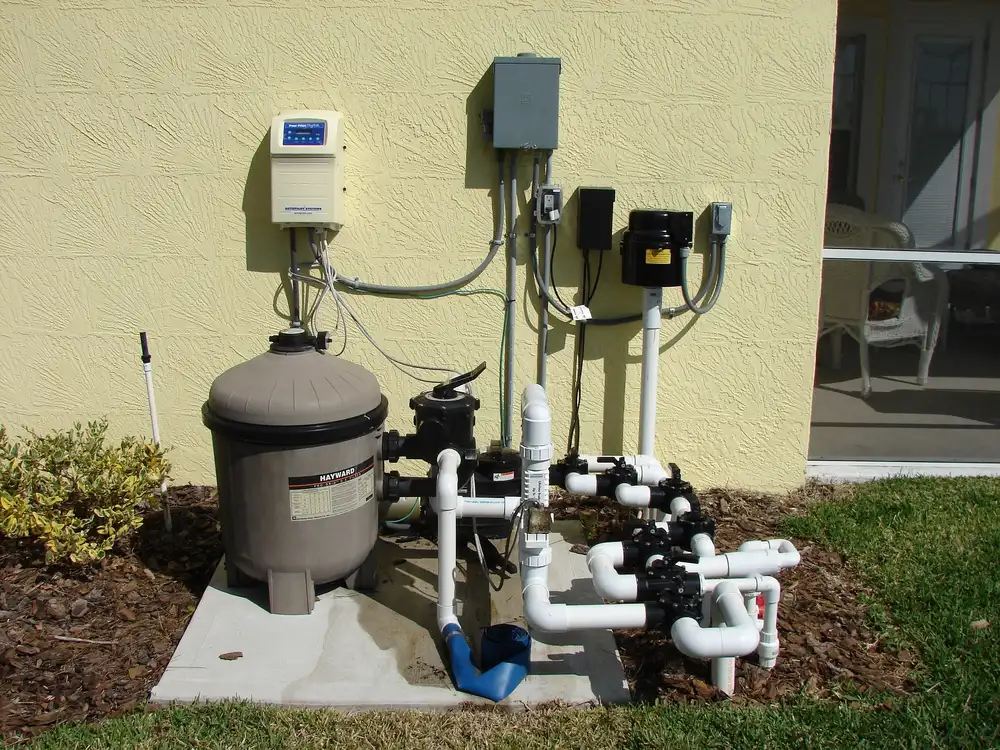 Pool filter replacement in Sterling VA