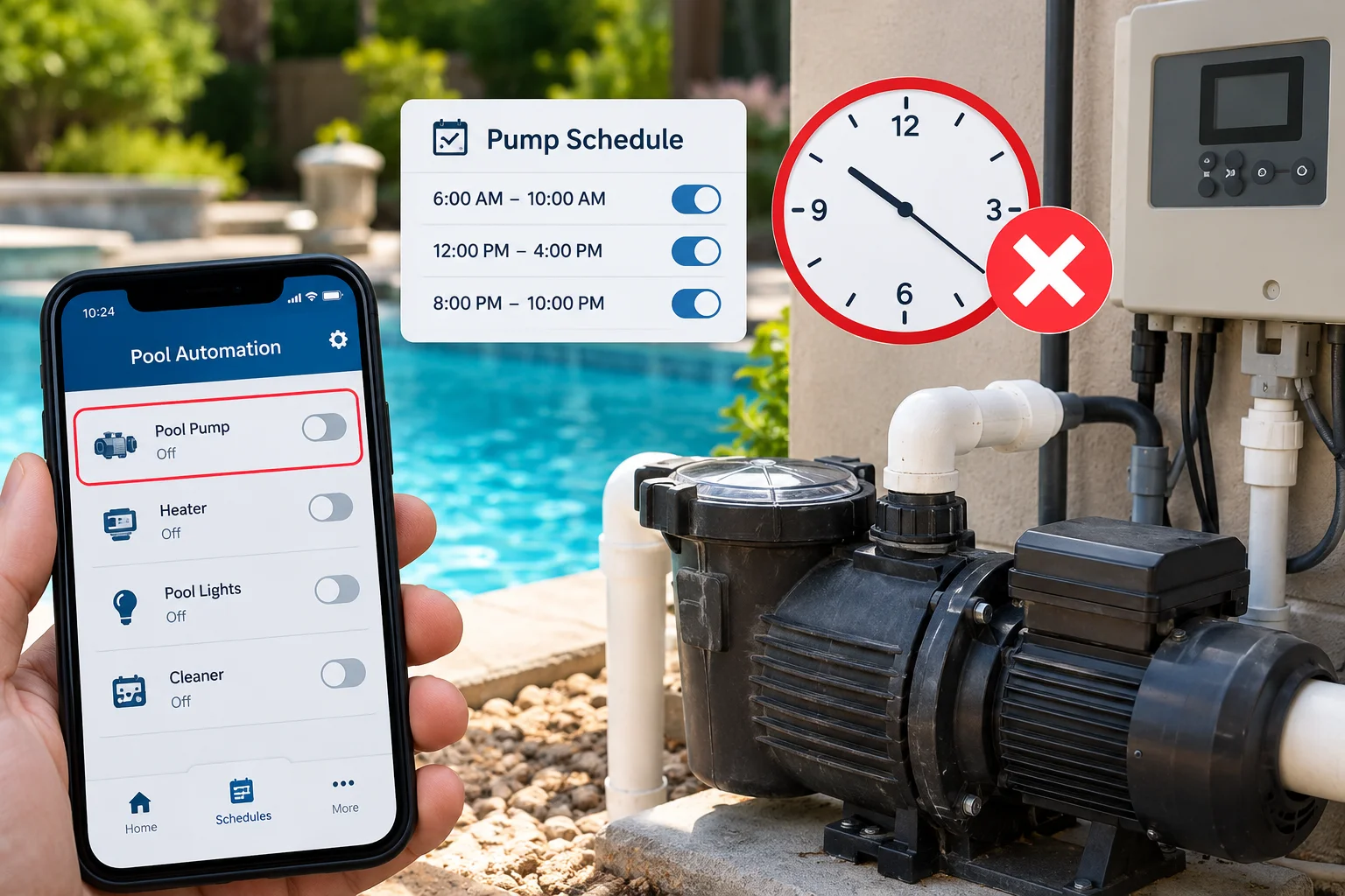 Pool Pump Not Following Automation Schedules? Possible Causes Explained Pool Pump Not Following Automation Schedules? Possible Causes Explained