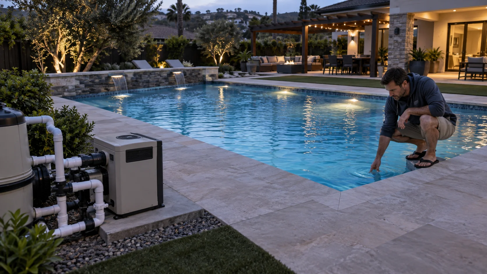 How to Tell if Your Pool Heater Is Too Small for Your Pool How to Tell if Your Pool Heater Is Too Small for Your Pool