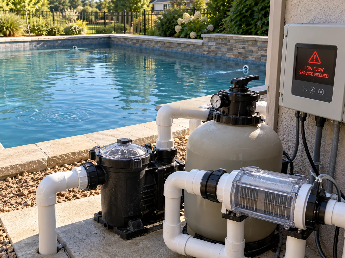 Poor Water Flow Can Prevent Your Salt Chlorinator From Working Properly Poor Water Flow Can Prevent Your Salt Chlorinator From Working Properly