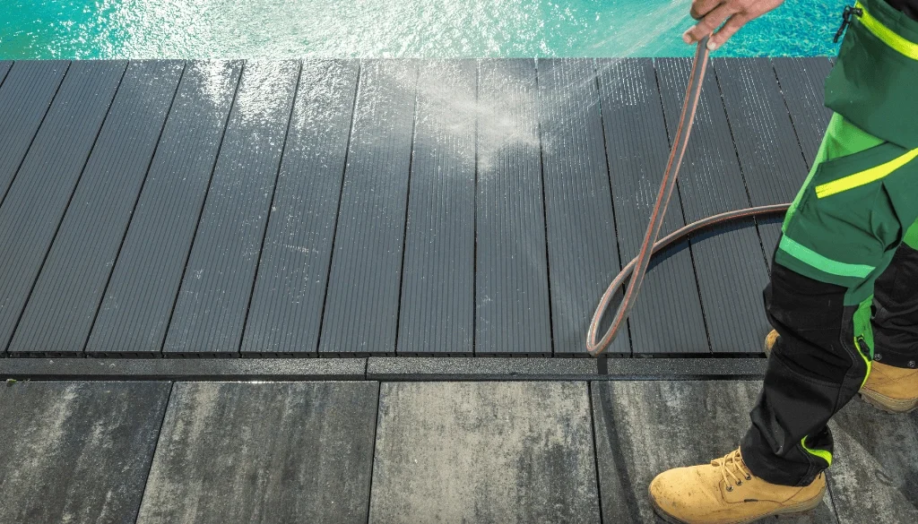 Best Time of Year to Pressure Wash Your Pool Deck