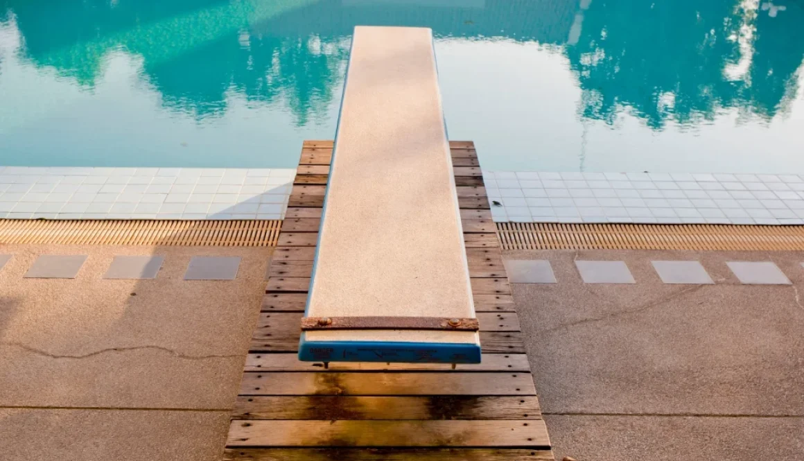 A Loose Diving Board Base Can Turn Pool Fun Into a Safety Risk