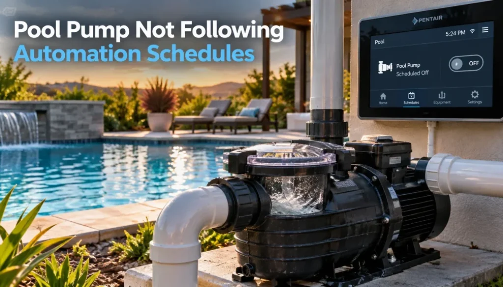 Pool Pump Not Following Automation Schedules? Possible Causes Explained